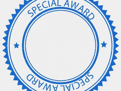 award, prize, stamp