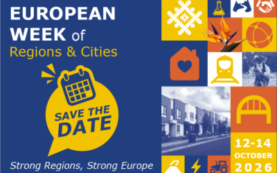 European Week of Regions and Cities, 12-14 October 2026